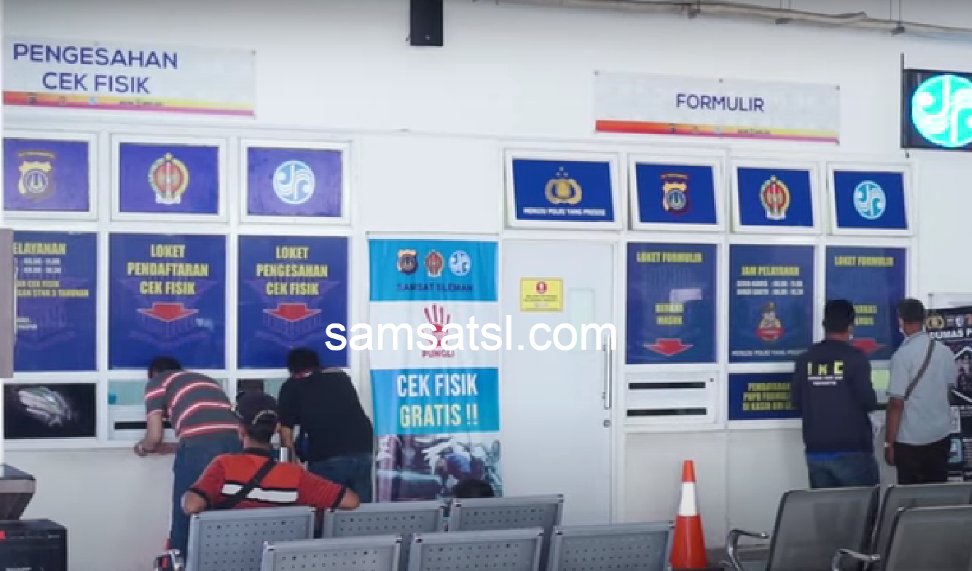 pengeshan cek fisik samsat sleman